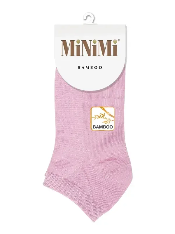 Голубой носки MiNiMi женские BAMBOO 2201, бамбук, с удобной резинкой