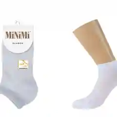 Белый носки MiNiMi женские BAMBOO 2201, бамбук, с удобной резинкой