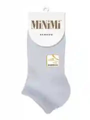 Белый носки MiNiMi женские BAMBOO 2201, бамбук, с удобной резинкой