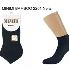 Черный носки MiNiMi женские BAMBOO 2201, бамбук, с удобной резинкой