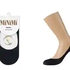 Черный подследники MiNiMi женские BELL, следки, летние, хлопок