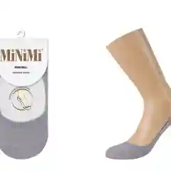 Серый подследники MiNiMi женские BELL, следки, летние, хлопок