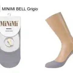 Серый подследники MiNiMi женские BELL, следки, летние, хлопок