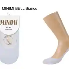 Белый подследники MiNiMi женские BELL, следки, летние, хлопок