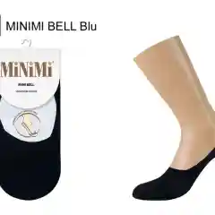 Синий подследники MiNiMi женские BELL, следки, летние, хлопок