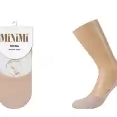 Бежевый подследники MiNiMi женские BELL, следки, летние, хлопок