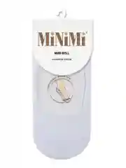 Белый подследники MiNiMi женские BELL, следки, летние, хлопок