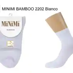 Белый носки MiNiMi женские BAMBOO 2202, высокие, с удобной резинкой