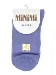 Фиолетовый носки MiNiMi женские BAMBOO 2202, высокие, с удобной резинкой