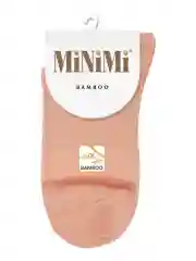 Пастельно-коралловый носки MiNiMi женские BAMBOO 2202, высокие, с удобной резинкой