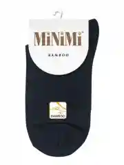 Черный носки MiNiMi женские BAMBOO 2202, высокие, с удобной резинкой