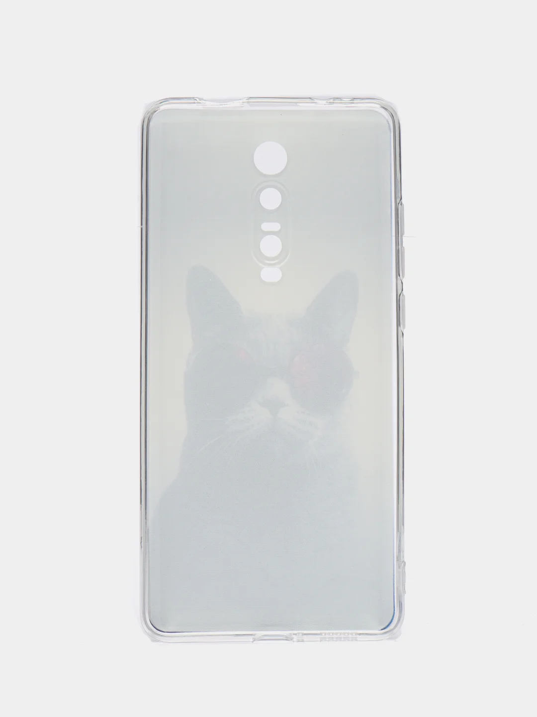 Синий меланж чехол на Xiaomi Redmi K20/K20 Pro/Mi 9T/Mi 9T Pro / Сяоми Редми К20 прозрачный, с рисунком