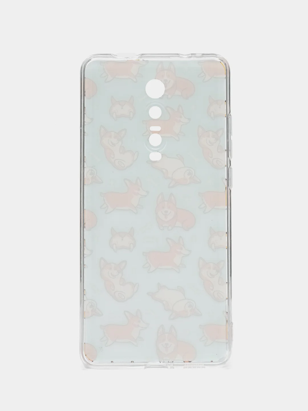 Светло-оранжевый чехол на Xiaomi Redmi K20/K20 Pro/Mi 9T/Mi 9T Pro / Сяоми Редми К20 прозрачный, с рисунком