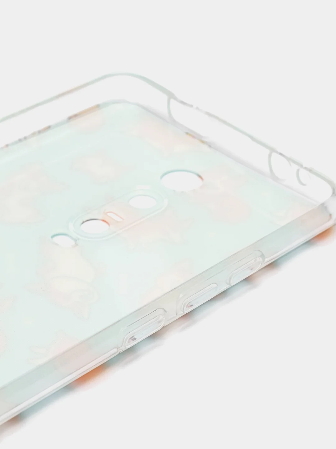 Светло-оранжевый чехол на Xiaomi Redmi K20/K20 Pro/Mi 9T/Mi 9T Pro / Сяоми Редми К20 прозрачный, с рисунком