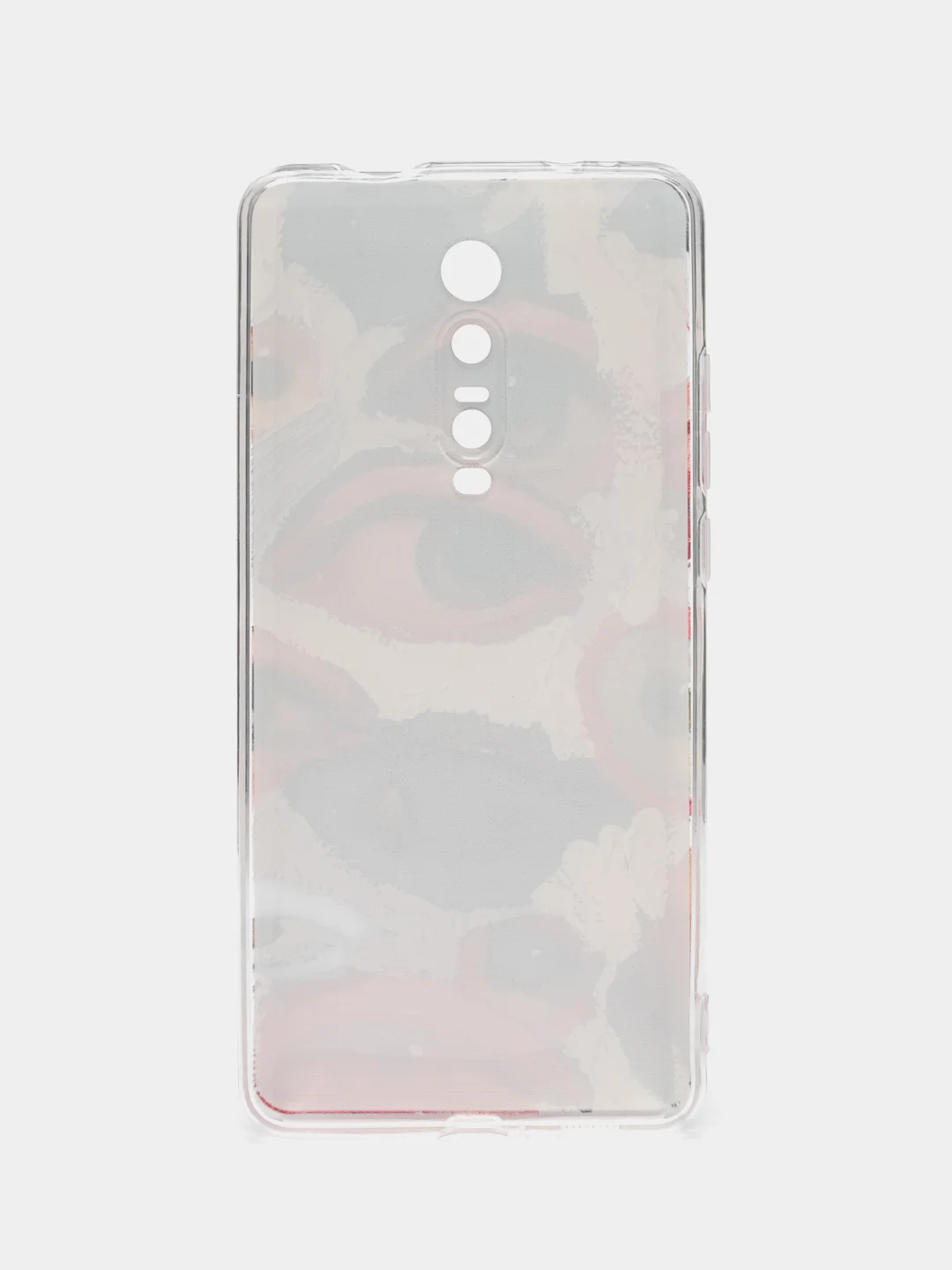 Кремовый чехол на Xiaomi Redmi K20/K20 Pro/Mi 9T/Mi 9T Pro / Сяоми Редми К20 прозрачный, с рисунком