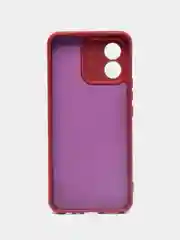 Тёмно-бордовый чехол для HONOR X5 2023 (Хонор Икс 5, Х5), Silicone Case
