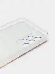 Индиго чехол на Samsung Galaxy A33 5G / Галакси А33 5G прозрачный, с рисунком, защита камеры