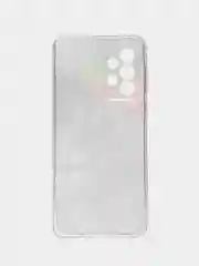Пурпурный чехол на Samsung Galaxy A33 5G / Галакси А33 5G прозрачный, с рисунком, защита камеры