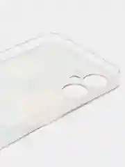 Кораллово-розовый чехол на Tecno Spark 9 Pro / Текно Спарк 9 Про прозрачный, с рисунком, защита камеры