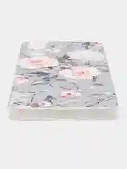 Кораллово-розовый чехол на Tecno Spark 9 Pro / Текно Спарк 9 Про прозрачный, с рисунком, защита камеры