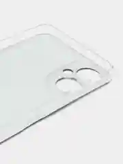 Приглушённый хаки чехол на Tecno Spark 9 Pro / Текно Спарк 9 Про прозрачный, с рисунком, защита камеры