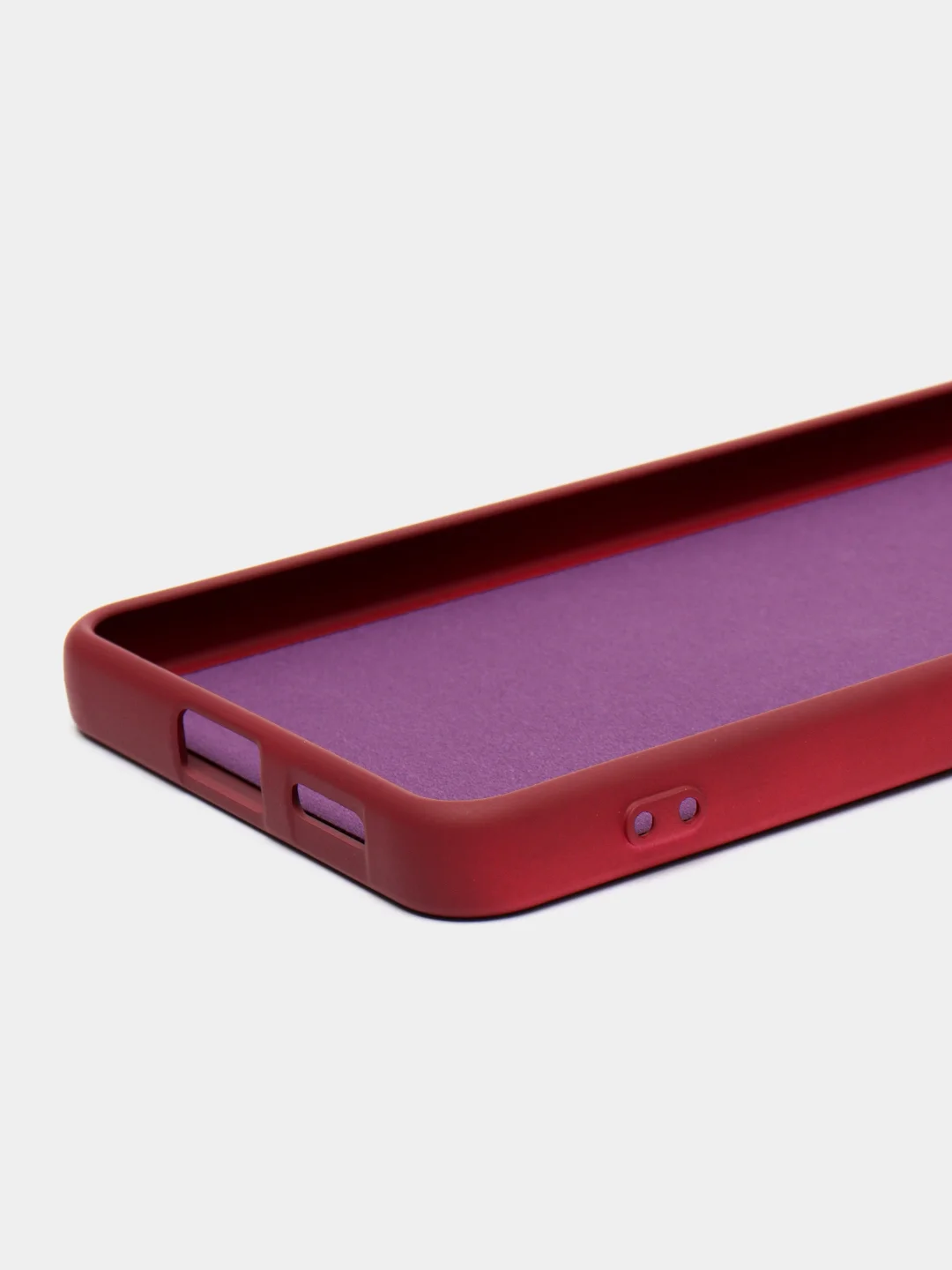 Тёмно-бордовый чехол для Vivo V27E (Виво В27Е), Silicone Case