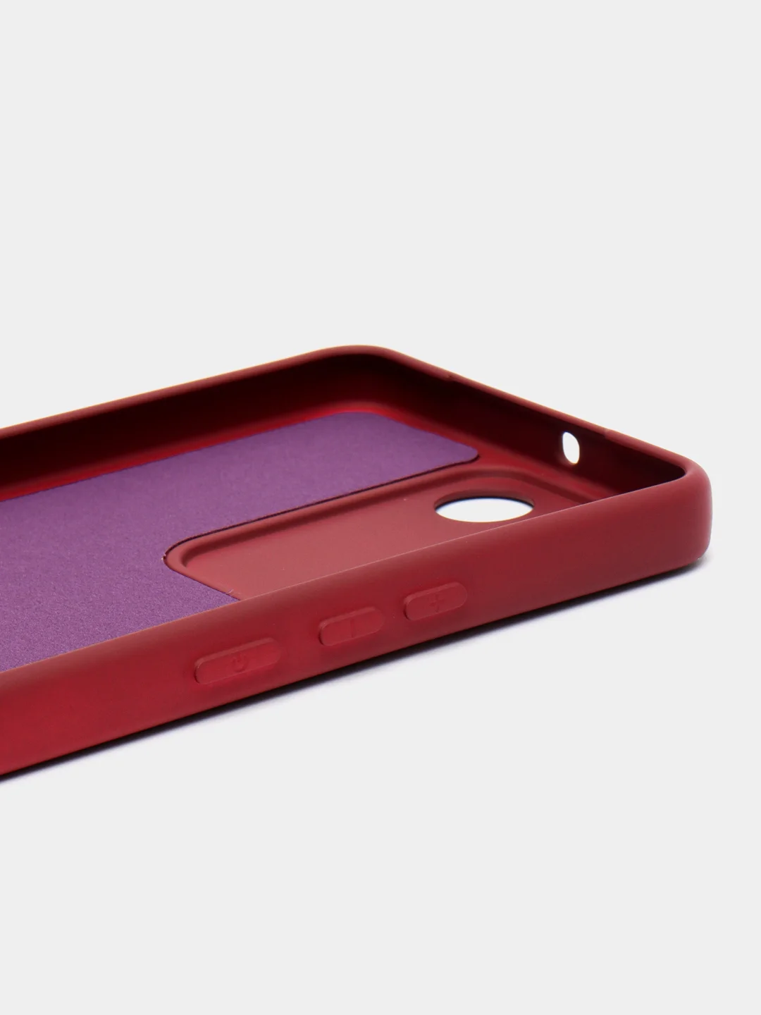 Тёмно-бордовый чехол для Vivo V27E (Виво В27Е), Silicone Case