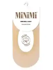 Бежевый подследники MiNiMi женские BELL LIGHT, тонкие, легкие, из хлопка