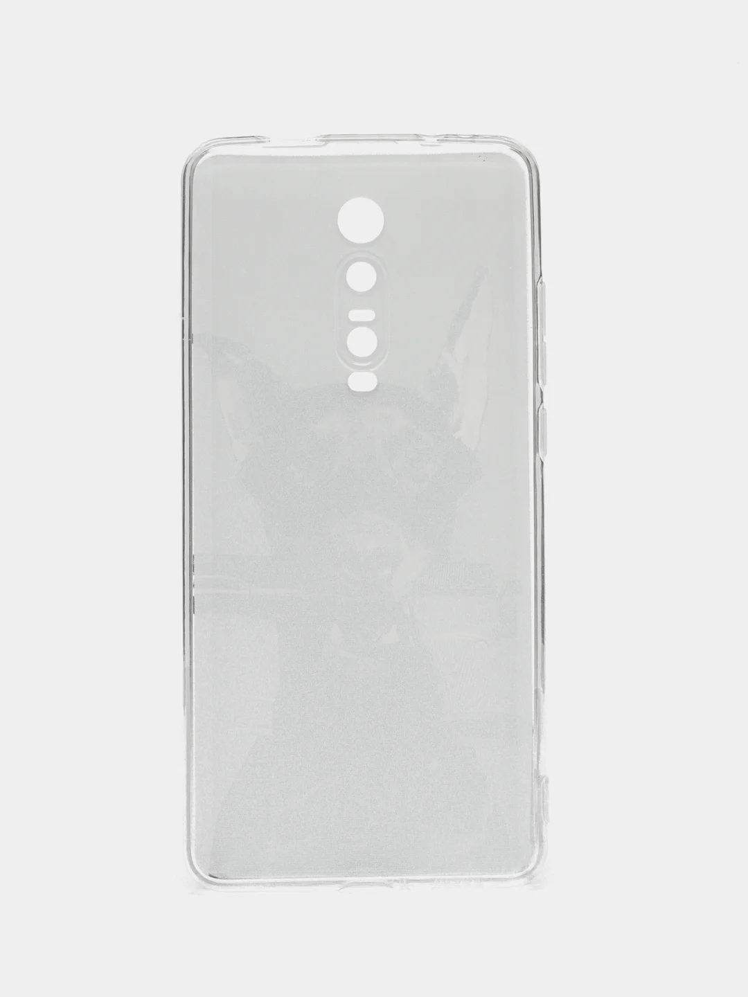 Серый чехол на Xiaomi Redmi K20/K20 Pro/Mi 9T/Mi 9T Pro / Сяоми Редми К20 прозрачный, с рисунком