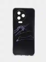 Слоновая кость силиконовый чехол для Infinix NOTE 12 PRO 4G / NOTE 12 2023, с принтом, с рисунком (Инфиникс Нот 12 Про 4 джи / 12 2023)