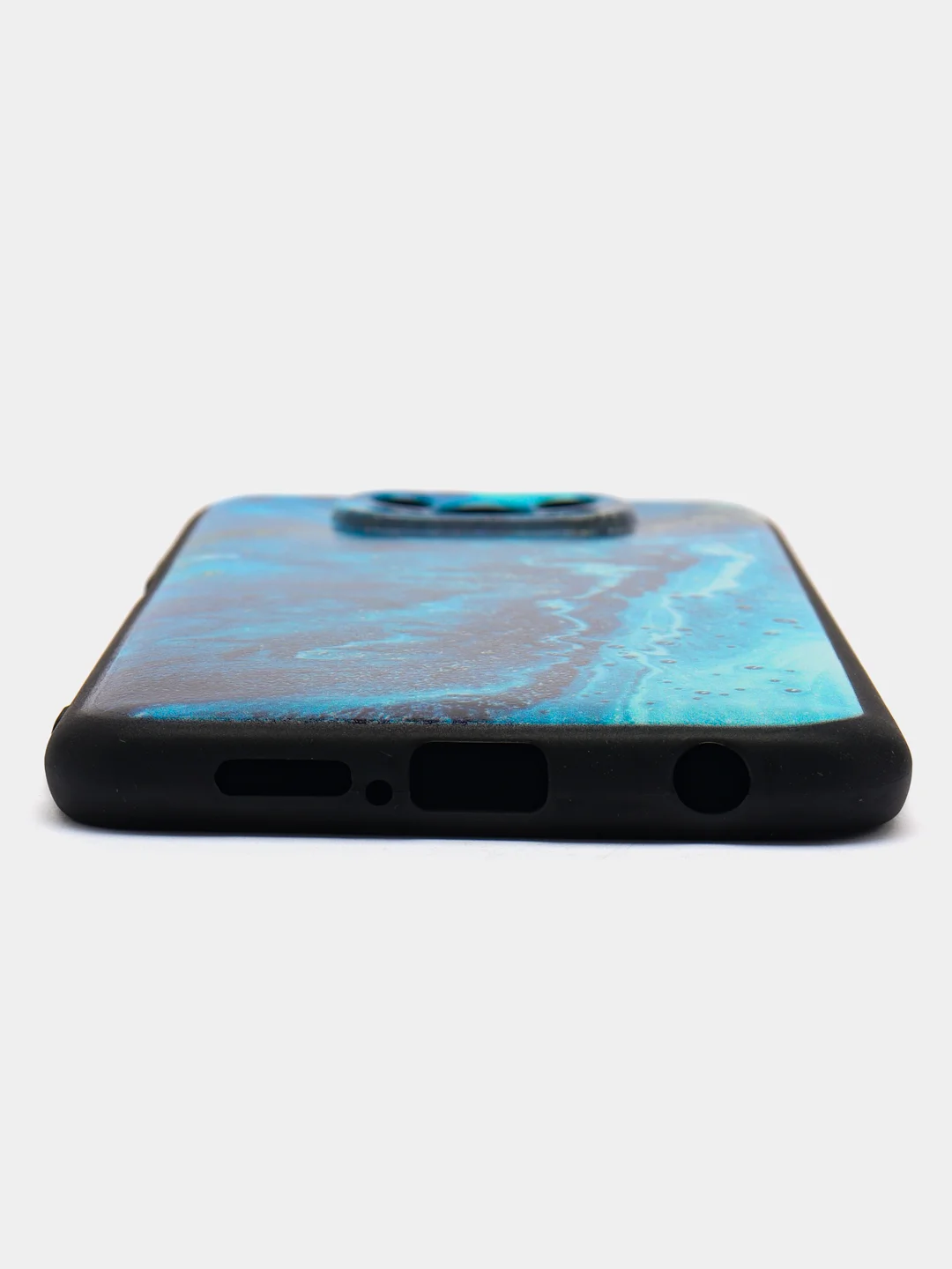 Тёмно-бирюзовый чехол для Xiaomi Poco X3 NFC X3 Pro X3, с принтом, с рисунком (Поко Х3 Про)