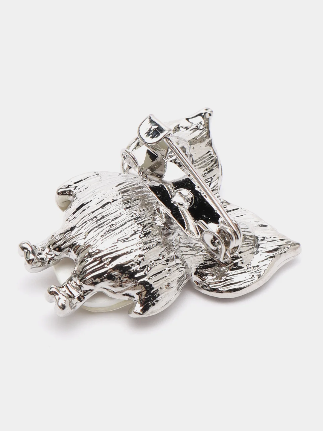 Серебряный брошь "Сова"