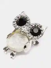 Серебряный брошь "Сова"