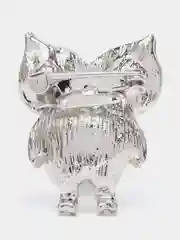 Серебряный брошь "Сова"