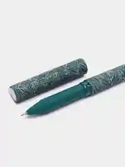 Розовый ручка шариковая Greenwich Line "Blue flowers", синяя, 0,7 мм