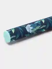 Зеленый ручка шариковая Greenwich Line "Blue flowers", синяя, 0,7 мм