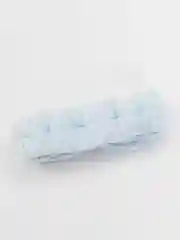 Голубой косметическая повязка на голову OMG / повязка бант/ повязка плюшевая / повязка впитывающая
