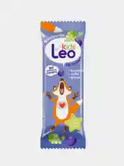 Батончик фруктовый Leo Kids со злаками виноград, слива, гречка, упаковка, 24 шт по 20 г