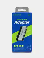 Адаптер Borofone DH1 с USB Type-C на USB / переходник