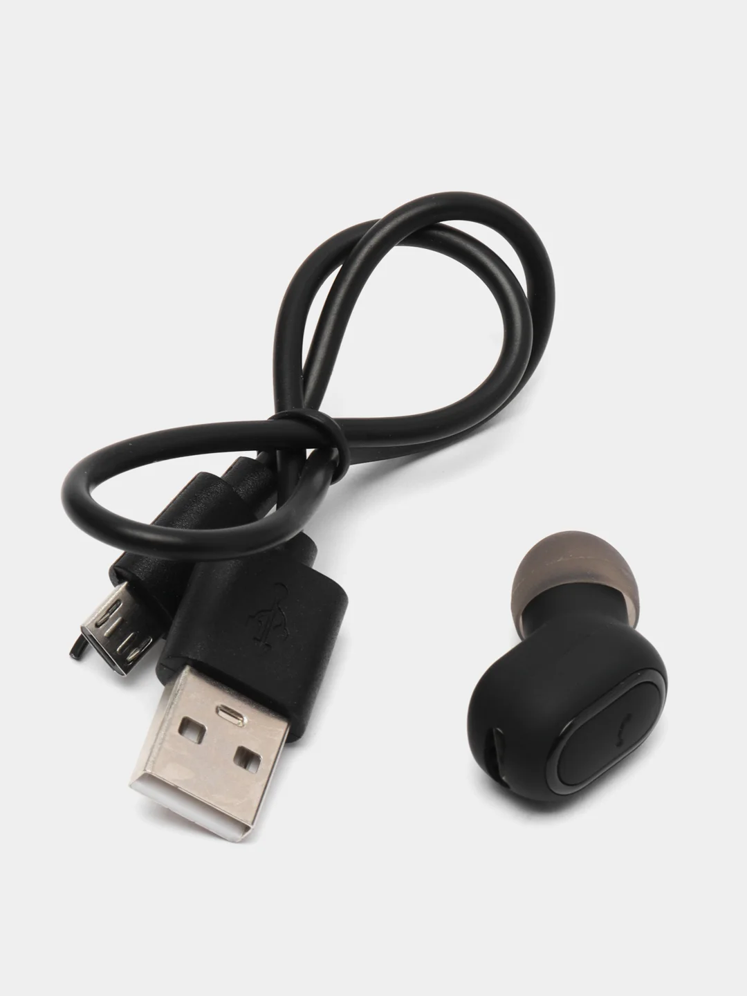 Bluetooth гарнитура Earldom ET-BH25 BT 5.0, вставная, моно (черный)