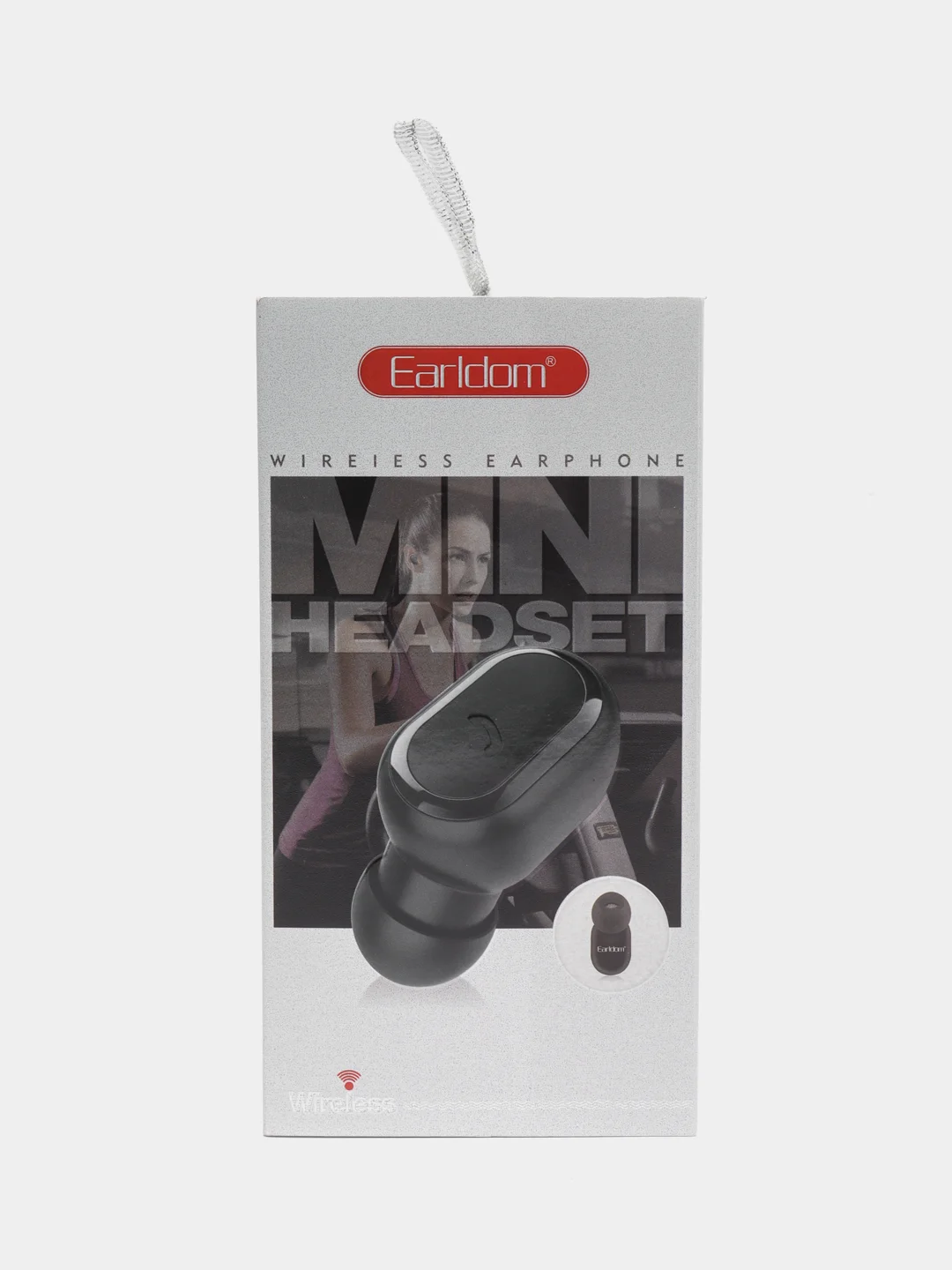 Bluetooth гарнитура Earldom ET-BH25 BT 5.0, вставная, моно (черный)