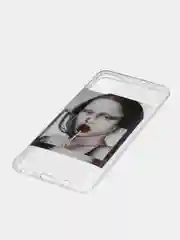Багровый чехол для Samsung Galaxy A51 4G (Самсунг Галакси А51), с принтом, с рисунком