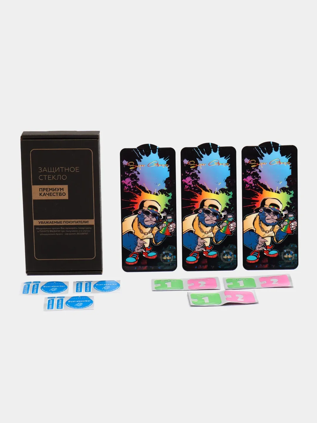 Прозрачный защитное стекло для Oppo A57 4G / A57S 4G / A77 4G / A77S 4G (Оппо А57c 4 Джи / А77с)