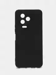Черный чехол Infinix NOTE 12 2023 NOTE 12 PRO 4G (Инфиникс Нот 12 2023 Про), с мягкой подкладкой