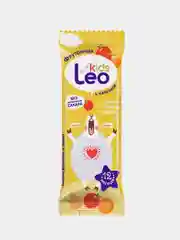 Батончик фруктовый Leo Kids со злаками яблоко, абрикос, тыква, упаковка, 24 шт по 20 г
