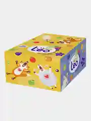 Батончик фруктовый Leo Kids со злаками яблоко, абрикос, тыква, упаковка, 24 шт по 20 г