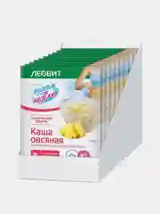 Каша овсяная Тропические фрукты с витаминами Леовит, Худеем за неделю, 10 штук по 40г