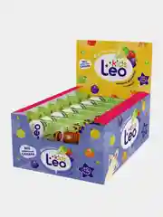 Батончик фруктовый Leo Kids со злаками яблоко, морковь, овсянка, упаковка, 24 штуки*20 г