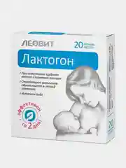 БАД для кормящих матерей Леовит "Лактогон", 20 таблеток по 0,55 г