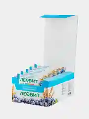 Батончик-мюсли с черникой и лютеином ЛЕОВИТ,упаковка 26 шт по 30 г
